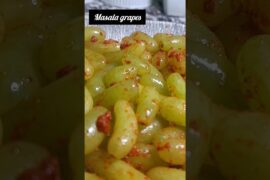 masala grapes/2 Minute Masala Grapes| Chatpata Healthy Snack 2026 newshort video #sortvideo #recipe