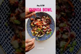 Healthy Quinoa Salad Recipe | Indian Style High Protein Lunch/ Dinner | Easy & Refreshing #health