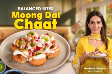 High Protein Moong Dal Appa Chaat | Easy Healthy Snack Recipe