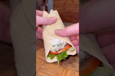 Greek Style Tuna Wraps