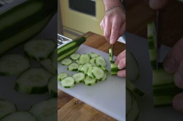 Old-Fashioned Cucumber Salad | Creamy and Delicious!
