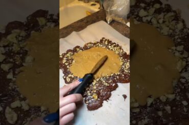 Snickers date bark! #recipe #healthy