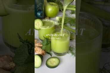 Anti-Bloat Fennel Juice Recipe; Natural Remedy for Bloating & Gut Health