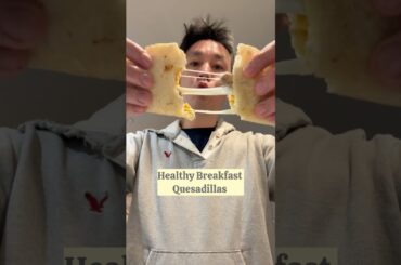 Easy and healthy breakfast for my family #breakfastideas #quesadilla #morning