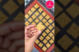 Crispy Healthy Rice Crackers Easy Storable #recipe #snacks #shorts #healthyfood #shortvideo