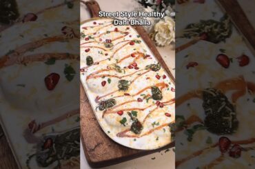 Non Fried Dahi Bhalla #dahibhalla #easyrecipe #healthyrecipes #youtubeshorts #food #foodie #yummy