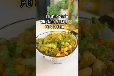Chicken salad recipe for weight loss|High protein chicken salad recipe Indian style