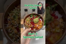 Sprouts salad #healthy #snacks #salad #sprouts #healthysnacks #healthylifestyle #weightloss #viral