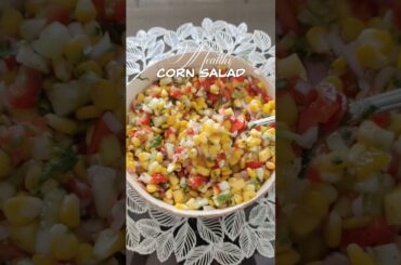 corn salad | healthy Corn salad #recipe #food #healthy #salad #protein