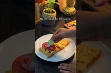 High Protein Paneer Sandwich | 22g Protein in 10 Minutes | Quick Healthy Office Breakfast