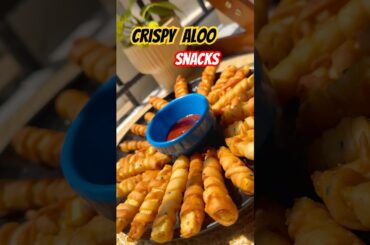 Crispy aloo snacks #shorts #viral #shortsfeed