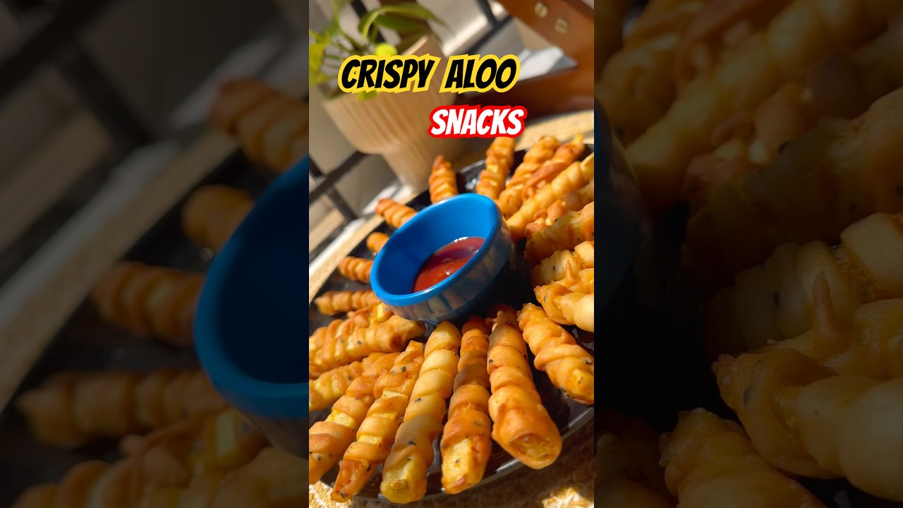 Crispy aloo snacks #shorts #viral #shortsfeed Crispy aloo snacks #shorts #viral #shortsfeed