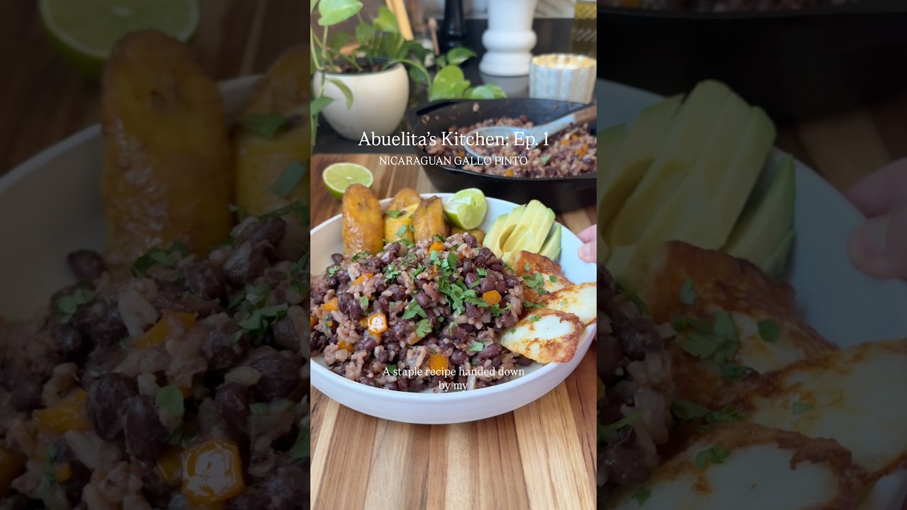 Nicaraguan Gallo Pinto #gallopinto #riceandbeans #healthydinner Nicaraguan Gallo Pinto #gallopinto #riceandbeans #healthydinner