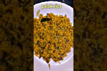 Palak Rice: The Ultimate Solution for Leftover Day 3!