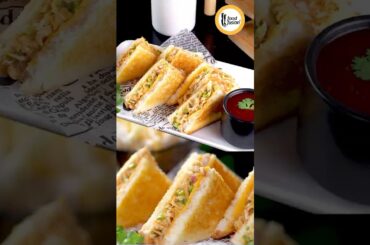 Easy Pulled Chicken Sandwich Recipe by Food Fusion