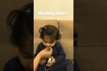 Aloo Paratha for 8-10 Month Baby |Healthy Lunch Recipe | Quick & Easy Baby Food #shorts #babyfood