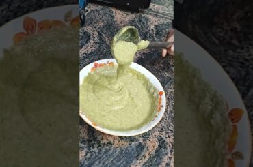 Easy healthy morning breakfast recipe Moong dal chilla #breakfast #healthy recipe #shorts