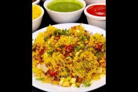 Sev Puri Recipe | Mumbai Street Style Sev Puri at Home #SevPuriRecipe #shorts