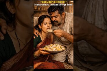 Sabudana khichdi story | How Maharastra instant energy food was made ? #sabudana #shorts