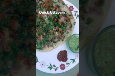 Uttapam Recipe |Healthy Breakfast Recipe #food#uttpam  #breakfast #recipe #cooking #short #trending