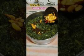 Instant Spinach recipe | Palak ki special healthy recipes #palak #spinach #recipe #trending #cooking