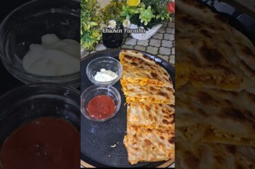 Chicken Paratha | Recipe by teachwithkelli #trending #shorts #teachwithkelli #chickenparatha