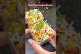Corn chaat recipe|healthy snack|5minute recipe|weight loss snack|corn salad recipe#shorts#corn#chaat