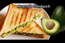 Easy and Quick Healthy Avocado Sandwich Recipe | 10 Minutes Sandwich Recipe | Weight Loss Breakfast