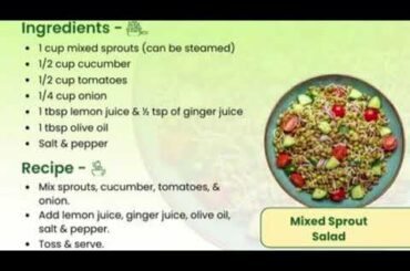 #mixed sprout salad #healthy #salad # recipe @mrsspoon1