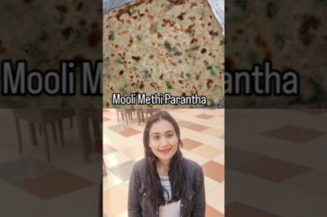 Crispy Mooli Methi Parantha#healthy#breakfast#ytshorts#nutritional#recipe#viralshorts#trendingshorts