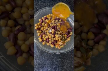 #Healthy salad recipe for diet  person# life with hadia# chaat recipe # YouTube shorts