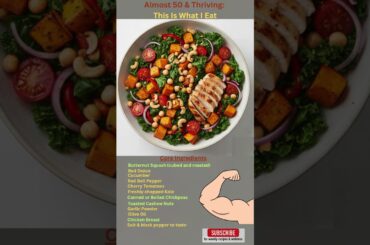 Almost 50 & Drug-Free: My Go-To Healing Salad #shortsfeed #healthysaladrecipes #food #viralshort