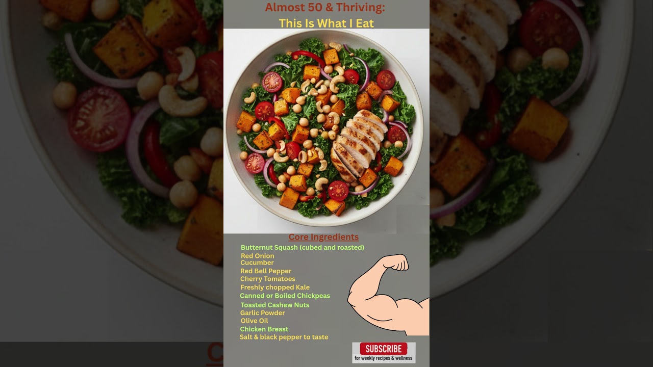 Almost 50 & Drug-Free: My Go-To Healing Salad #shortsfeed #healthysaladrecipes #food #viralshort Almost 50 & Drug-Free: My Go-To Healing Salad #shortsfeed #healthysaladrecipes #food #viralshort