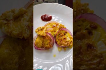 Onion & egg healthy breakfast # recipe #