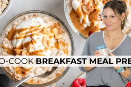 MAKE-AHEAD PEANUT BUTTER OVERNIGHT OATS | My Favorite Healthy Breakfast Hack