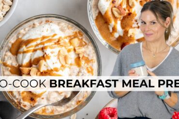 MAKE-AHEAD PEANUT BUTTER OVERNIGHT OATS | My Favorite Healthy Breakfast Hack