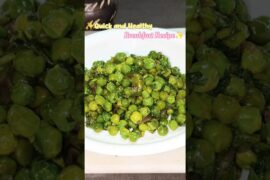 Quick And Healthy Breakfast Recipe #recipe #cooking #love #peas #matar #breakfast #healthy #health