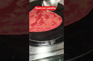 beetroot paratha for lunch box | kids healthy lunch idea#shorts #paratha