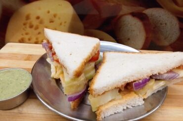 Refreshing Cucumber Sandwich | Healthy Veg Sandwich Recipe | Easy Tea Time Snack