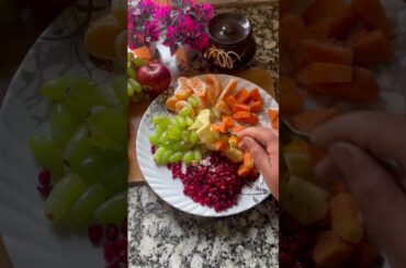 Healthy recipe day-9 Fruit salad | fruit chaat #shorts #food