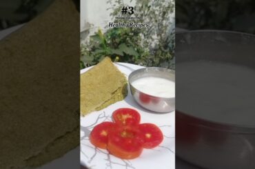 Day 3/7 Healthy Recipe | Moong Dal Ka Chila #shorts #weightloss #ytshorts #asmr #theshubhbites