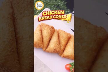Chicken Bread Samosa Cones Recipe By Food Fusion (Ramzan Special)