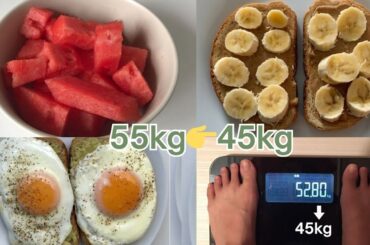 Healthy Diet meal ideas to LOSE BELLY FAT Fast! (No-workout, -7.3kgs Weight Loss!)