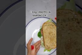 Quick & Easy High-Protein Chicken Sandwich | Healthy Meal Idea (30g Protein)