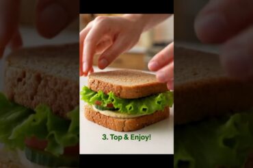 Healthy Sandwich Recipe/Four types of Healthy Sandwiches#shorts #healthyfood #recipe