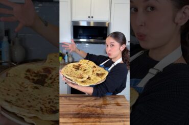 This flatbread is made from tofu?!