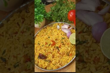 Easy & Quick lunch box Tomato Rice #shorts #lunchbox #trending #healthy #food #viral #tomatorice #yt