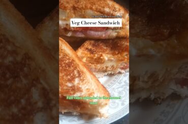 Veg Cheese Sandwich Recipe#shortsfeed#shortsviral#sandwich#jyoti'skitchencooking