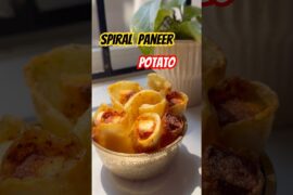 Spiral paneer potato #shorts #viral #shortsfeed