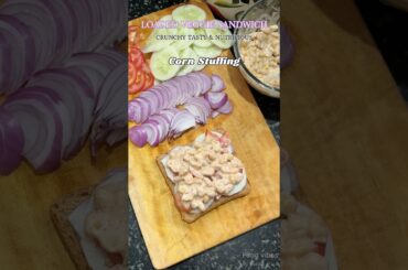 Veggie loaded sandwich recipe #sandwich #explore #viral #cooking #trending #foodie #youtube #famous